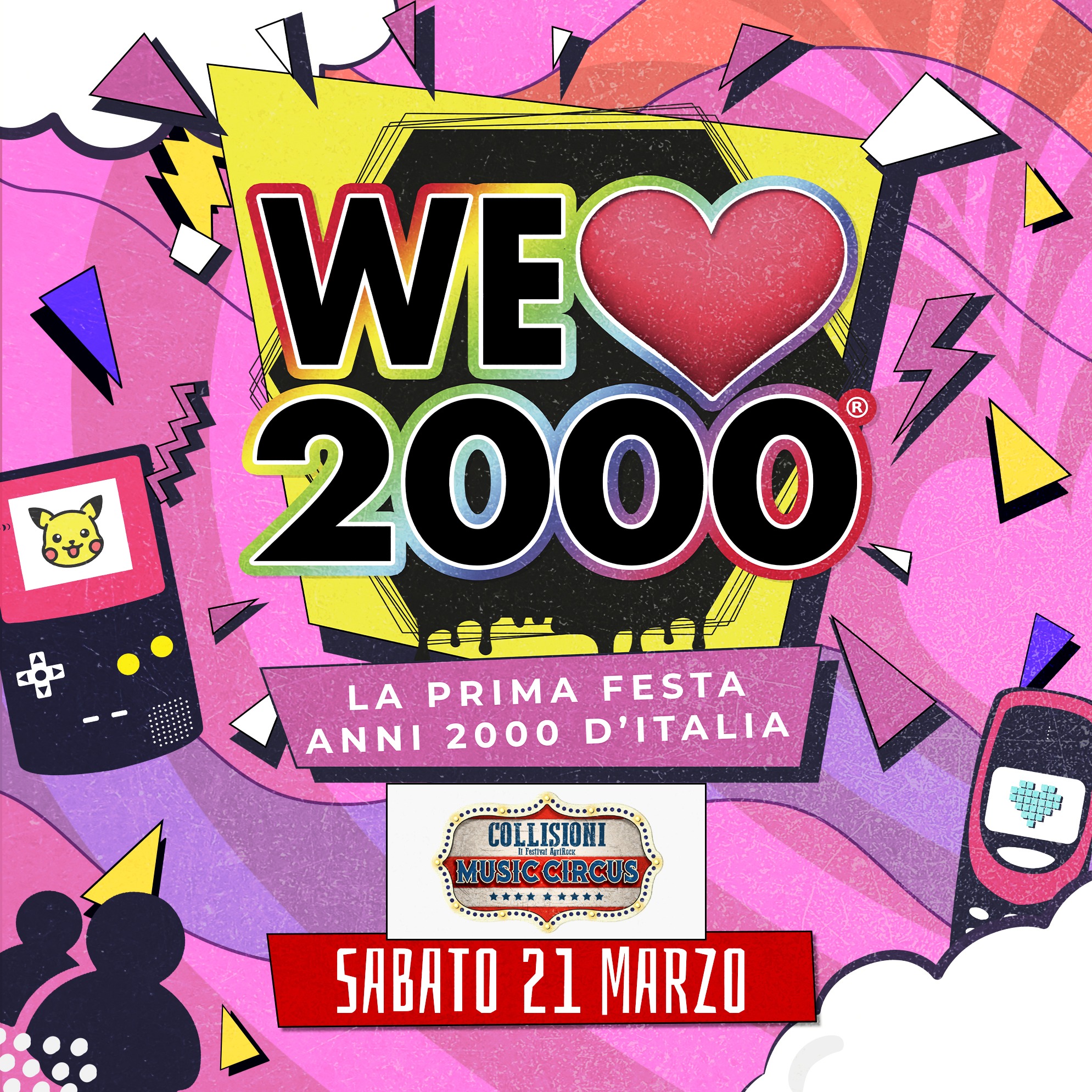 We Love 2000® | La prima festa anni 2000 d'Italia image