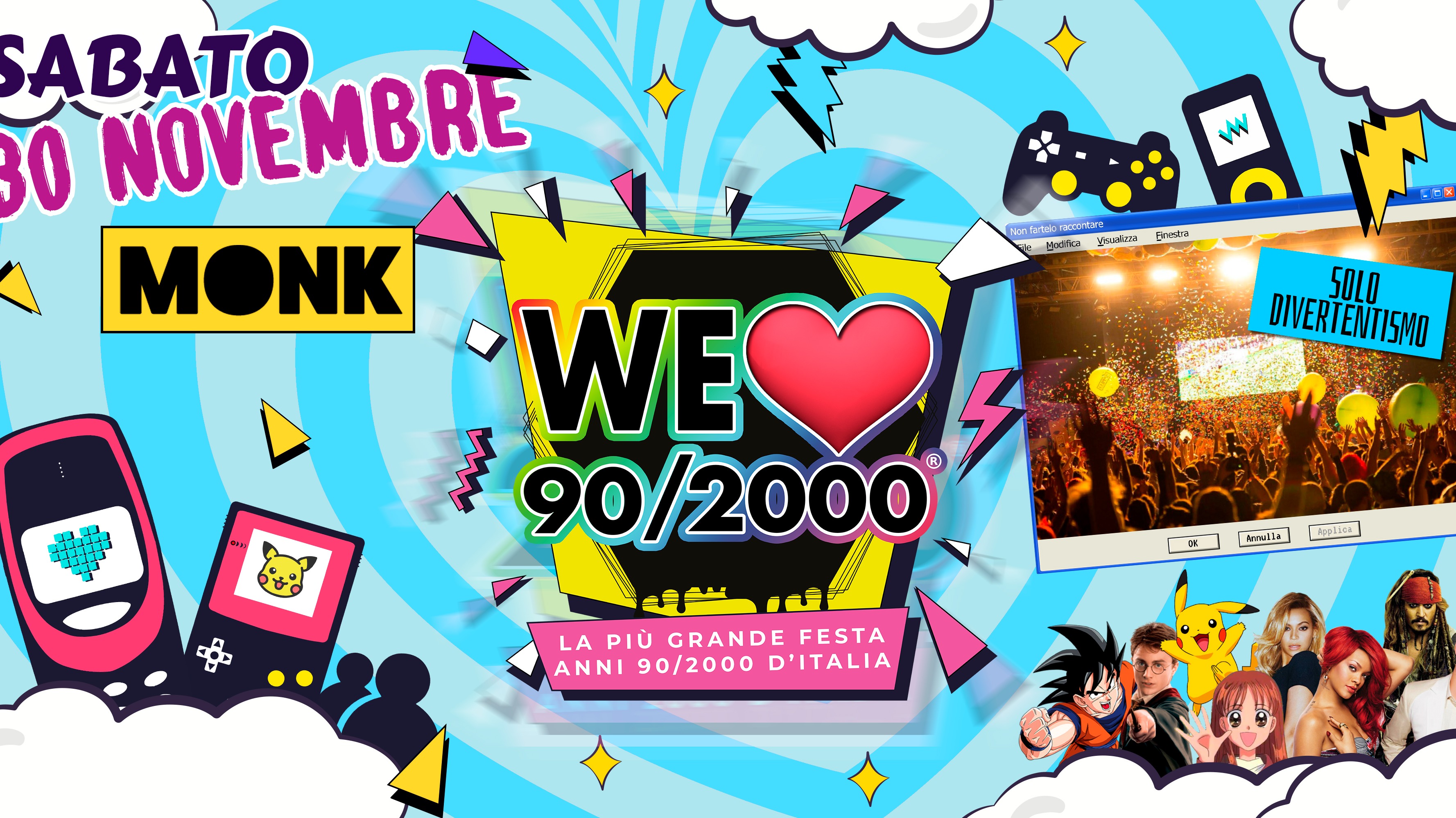  WE LOVE 90/2000®