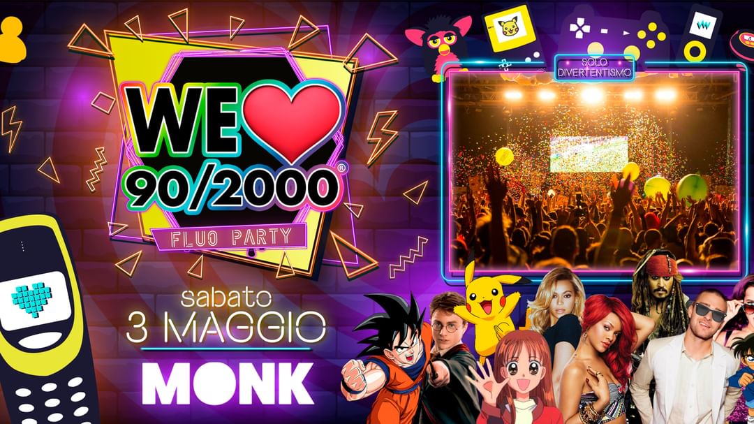 WE LOVE 90/2000 event cover
