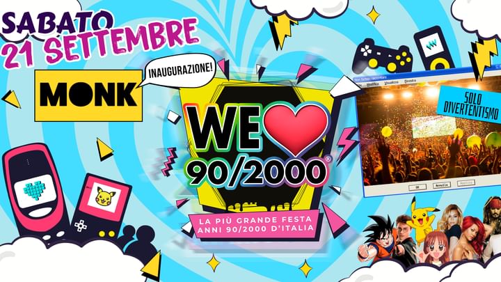 Cover for event: WE LOVE 90/2000 