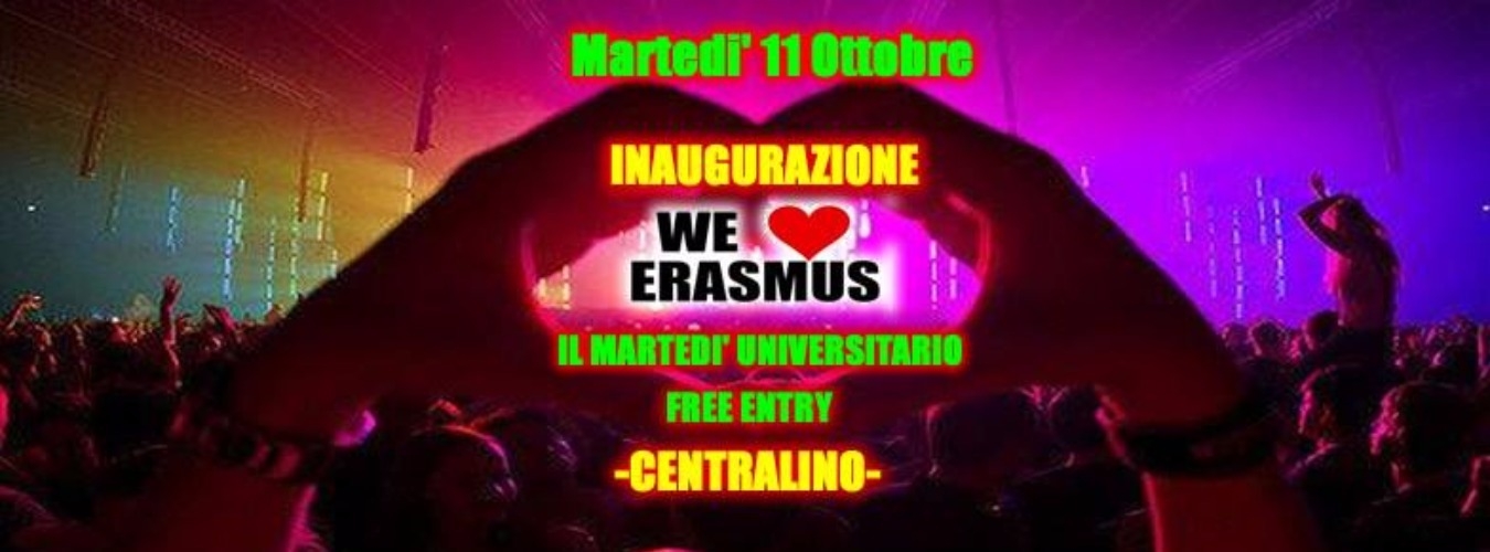 WE LOVE ERASMUS | INAUGURAZIONE | CENTRALINO  image