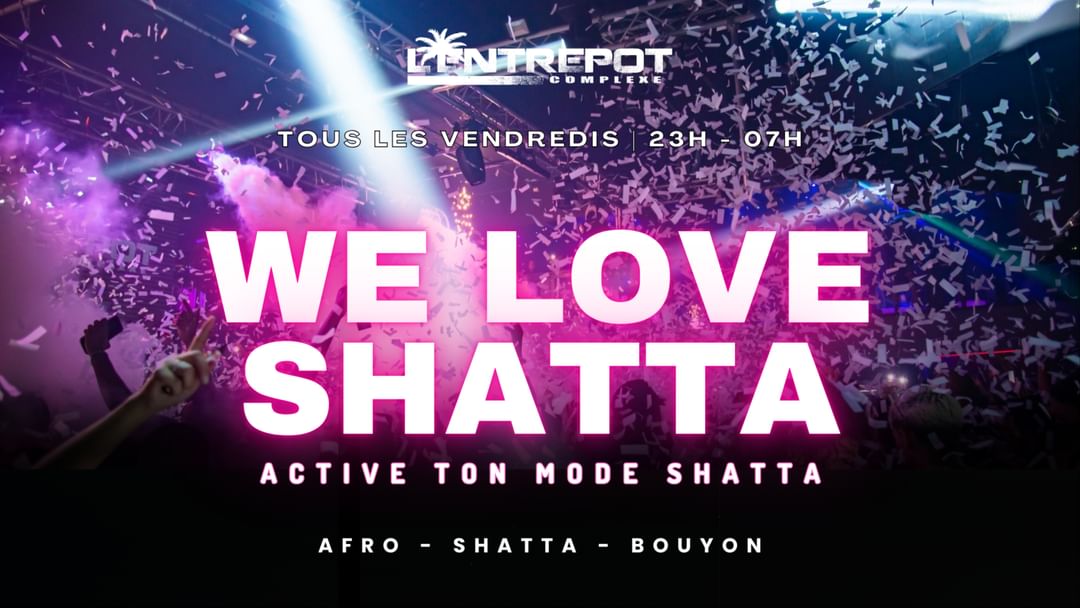 WE LOVE SHATTA event cover