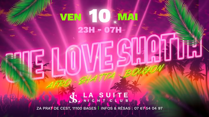 Cover for event: WE LOVE SHATTA 