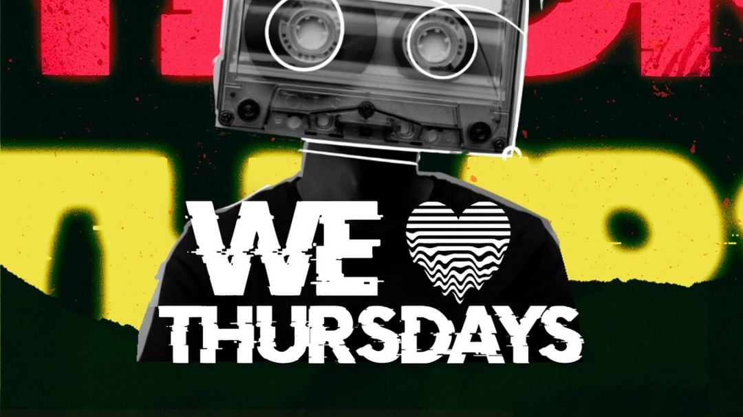 WE LOVE THURSDAYS-Eventplakat