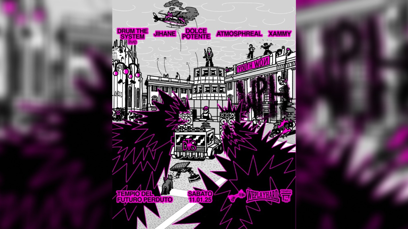 We Play Hard: Drum The System live, Jihane, Dolce Potente, Atmosphreal, Xammy image