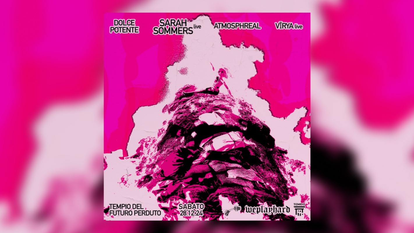 We Play Hard: Sarah Sommers live, Dolce Potente, Atmosphreal, Virya live image