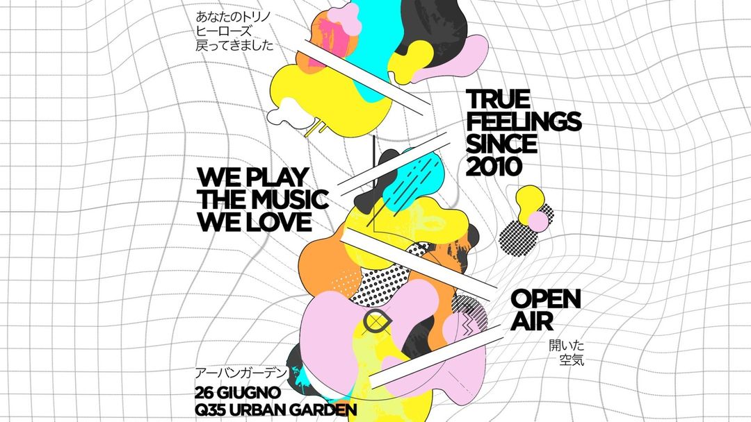 Cartel del evento We Play The Music We Love Open Air ®