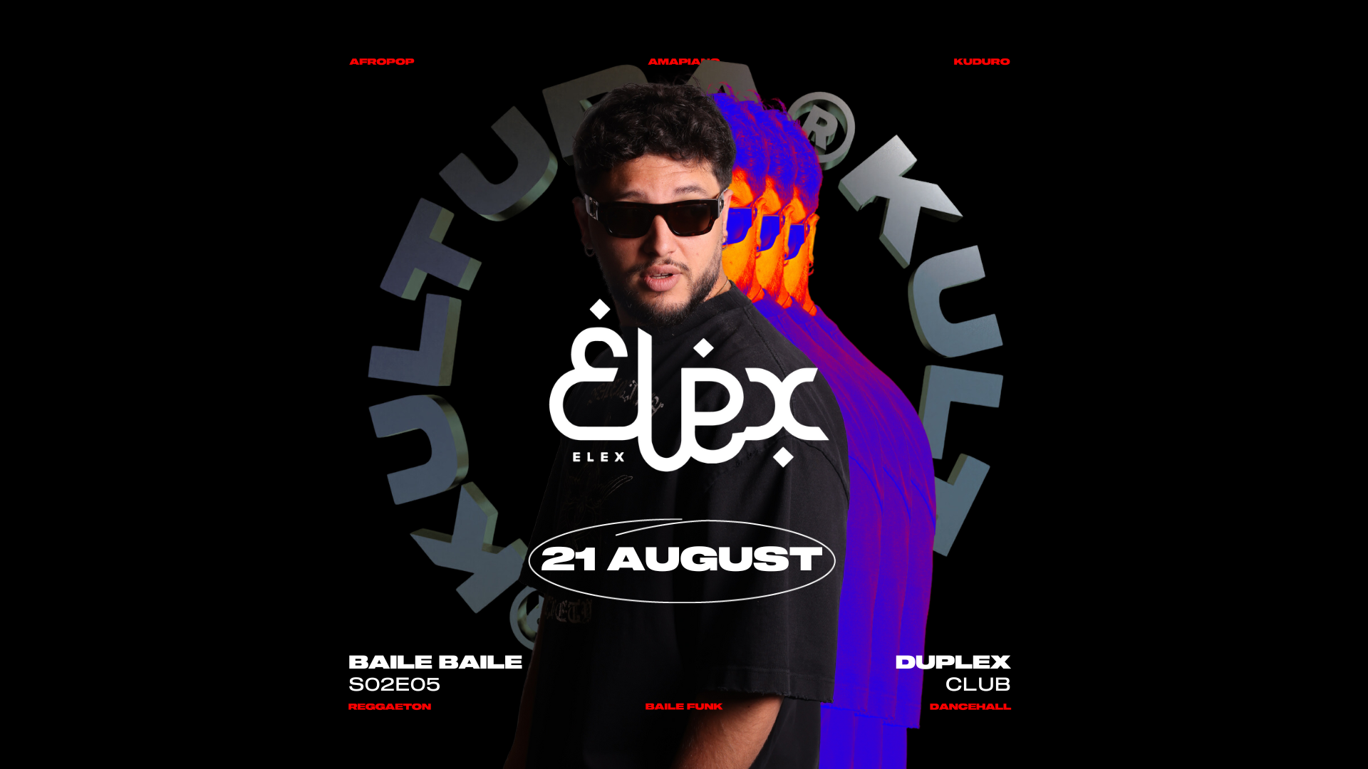 Wed. 21/08 | ELEXSANDOM @ KULTURA image