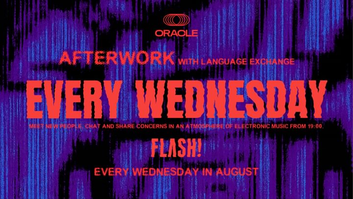 Cover for event: Wednesday 06/8 Oracle - Language exchange and electronic music experience