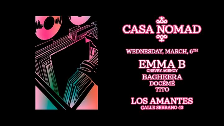 Cover for event: CASA NOMAD @Los Amantes