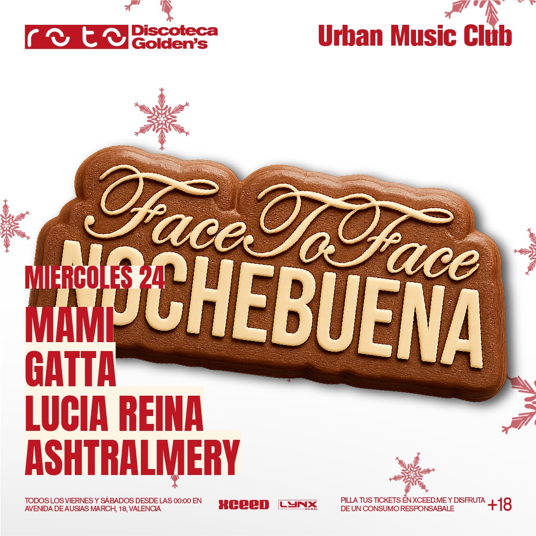 WEDNESDAY 24/12 NOCHEBUENA: FACE TO FACE image