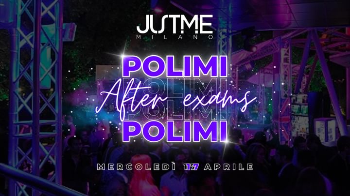 Cover for event: Wednesday Night - MDW 2024 Polimi After Exams