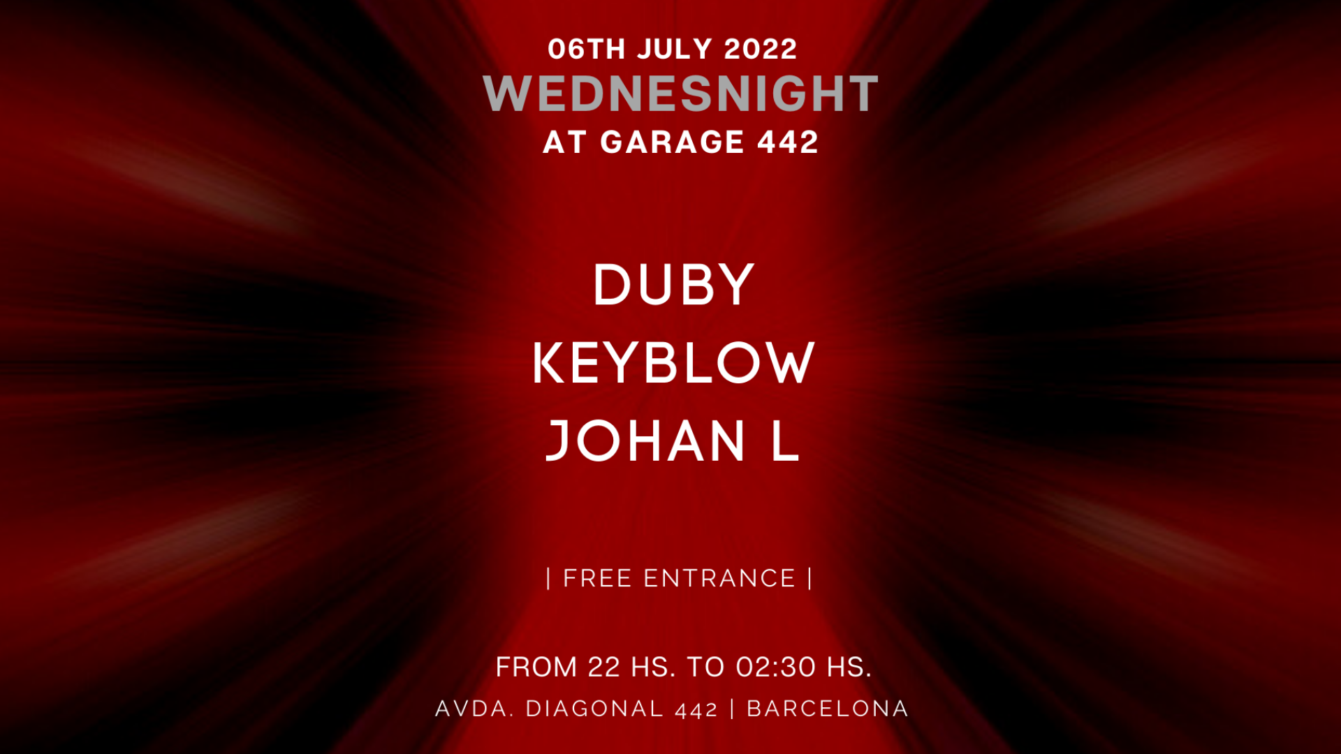Wednesnight with Keyblow, Duby, Johan L image