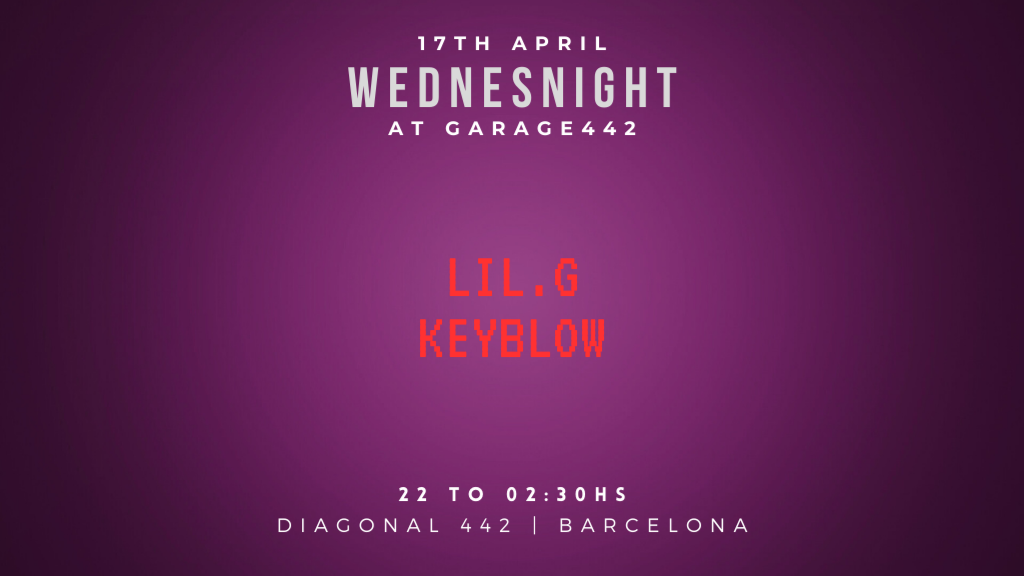 Wednesnight with Lil.G, Keyblow image