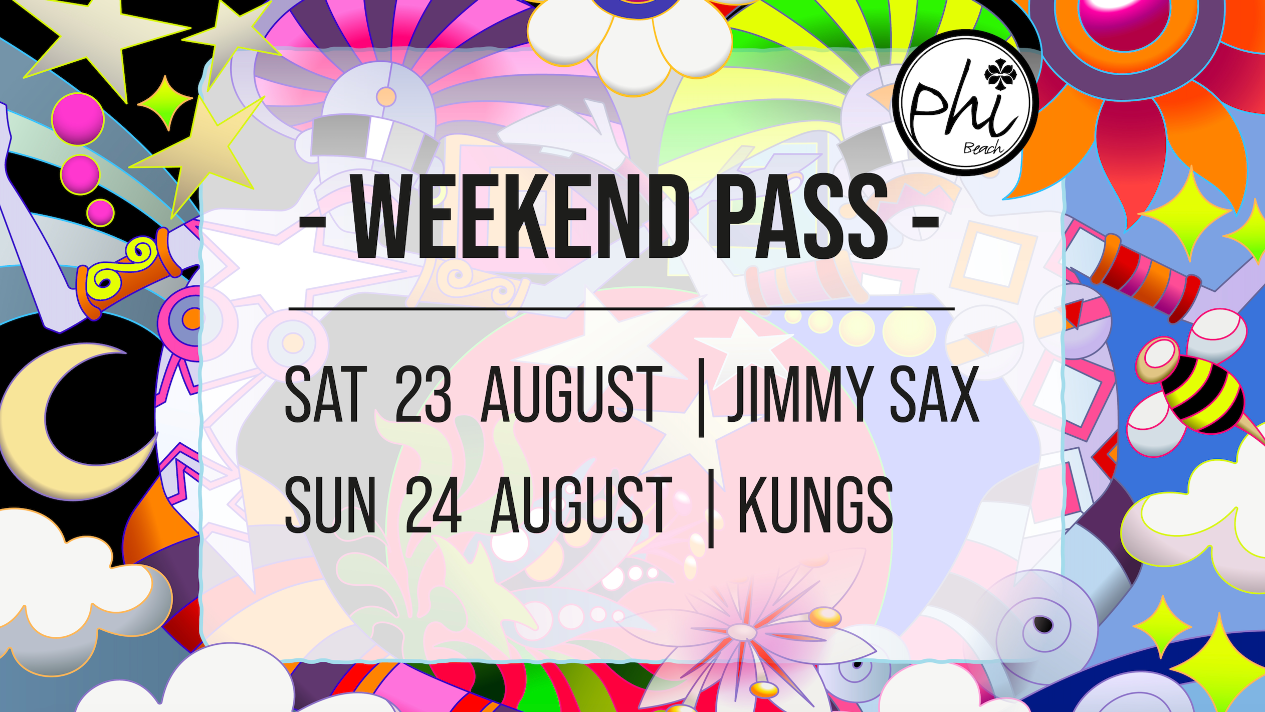 WEEKEND PASS - JIMMY SAX + KUNGS image