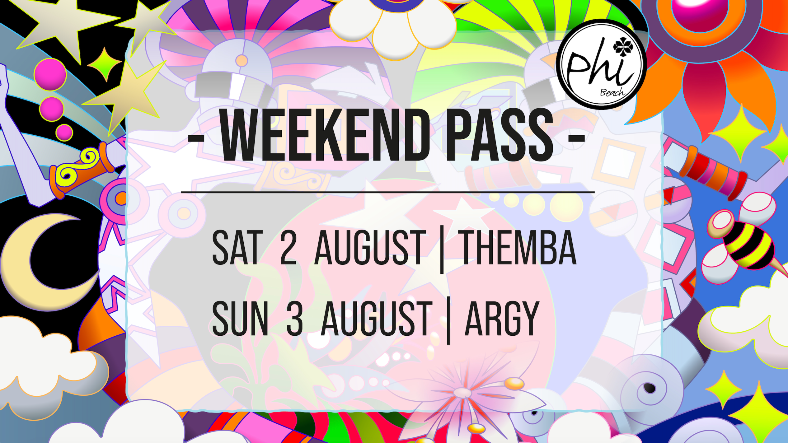 WEEKEND PASS - THEMBA + ARGY image