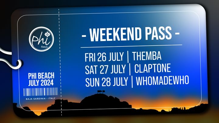 Cover for event: WEEKEND PASS - THEMBA, CLAPTONE & WHOMADEWHO