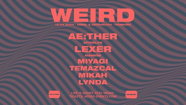 Cover for event: WEIRD Takeover