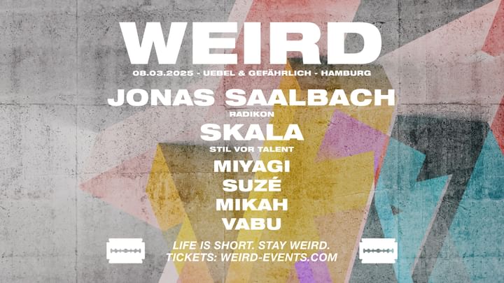 Cover for event: WEIRD Takeover