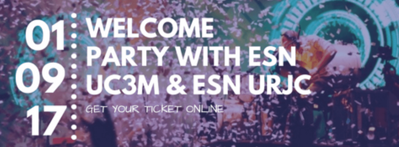 Welcome Party Erasmus Student Network UC3M & URJC image
