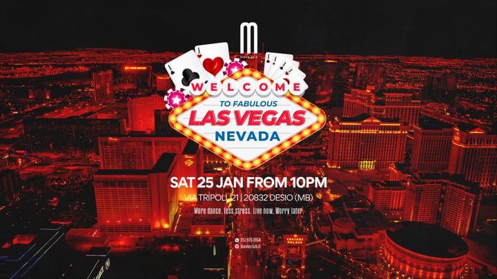 Cover for event: WELCOME TO LAS VEGAS