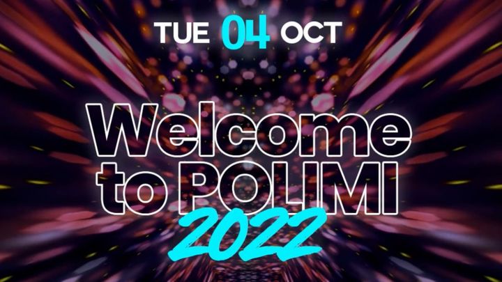 Cover for event: WELCOME TO POLIMI PARTY TUESDAY NIGHT