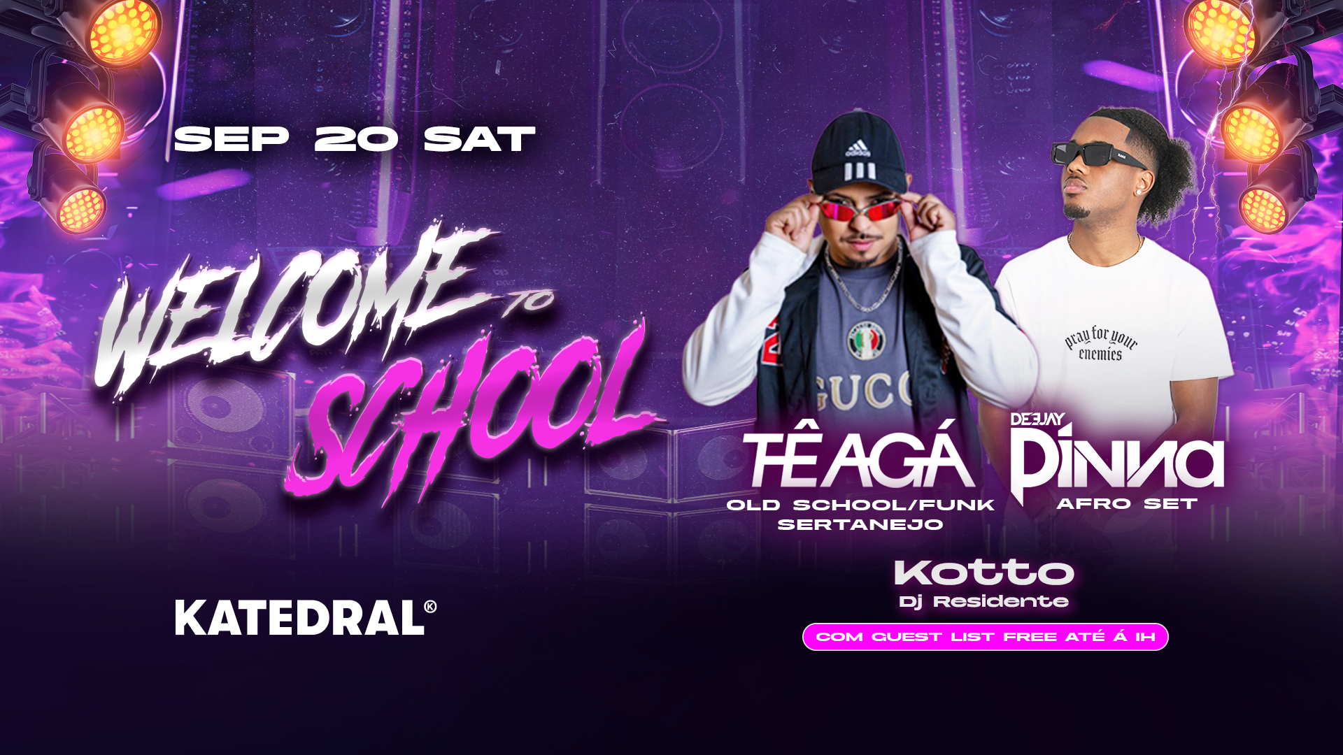 WELCOME TO SCHOOL - PINNA & TEAGA image