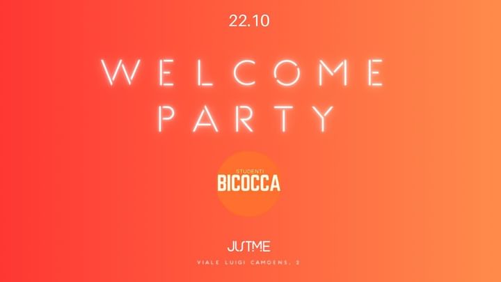 Cover for event: Welcome Unimib