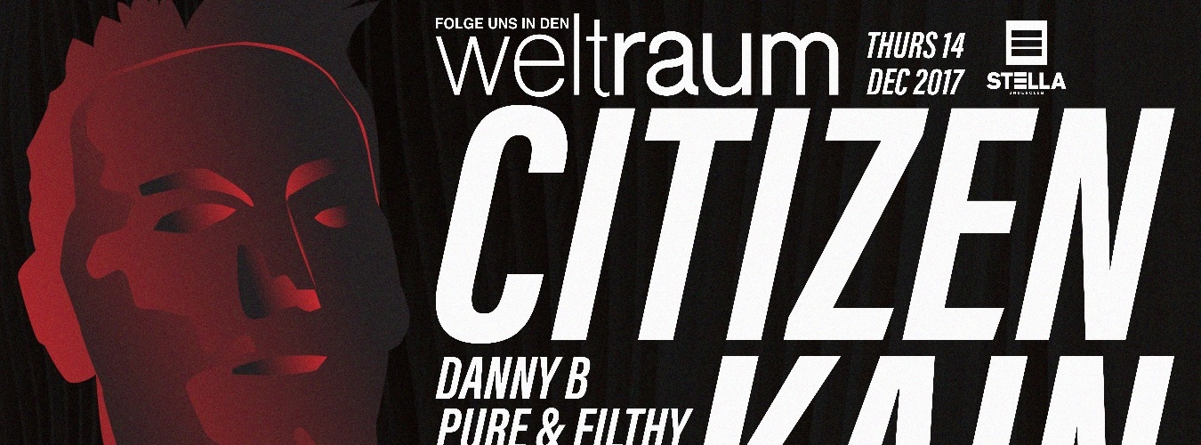 Weltraum w/ Citizen Kain (Noir Music / Suara) image