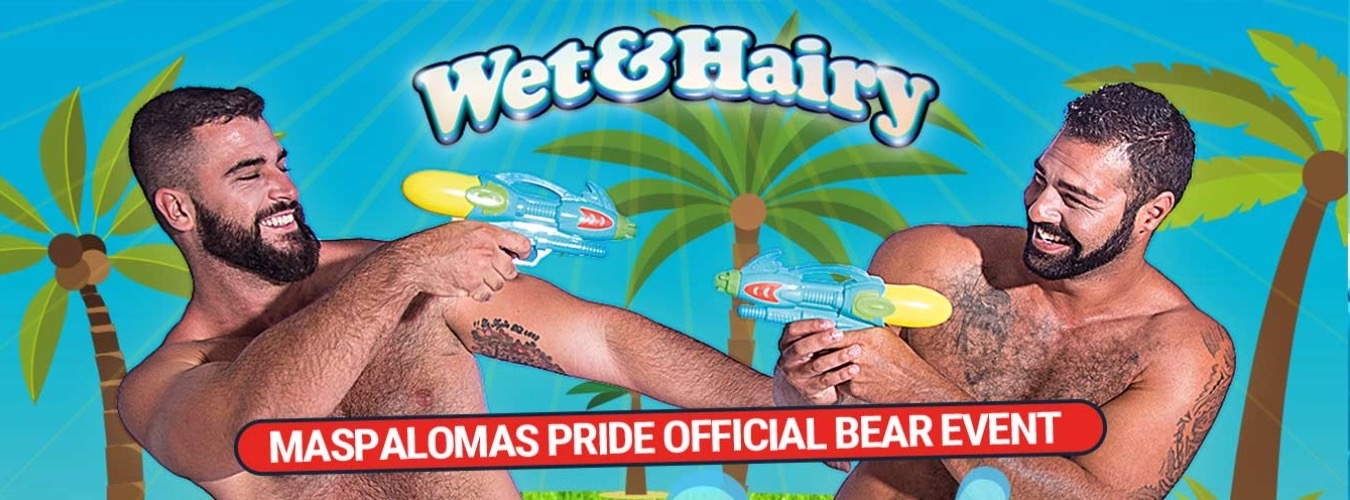 WET & HAIRY Bear Pool Party - Official Event Maspalomas Pride 2019