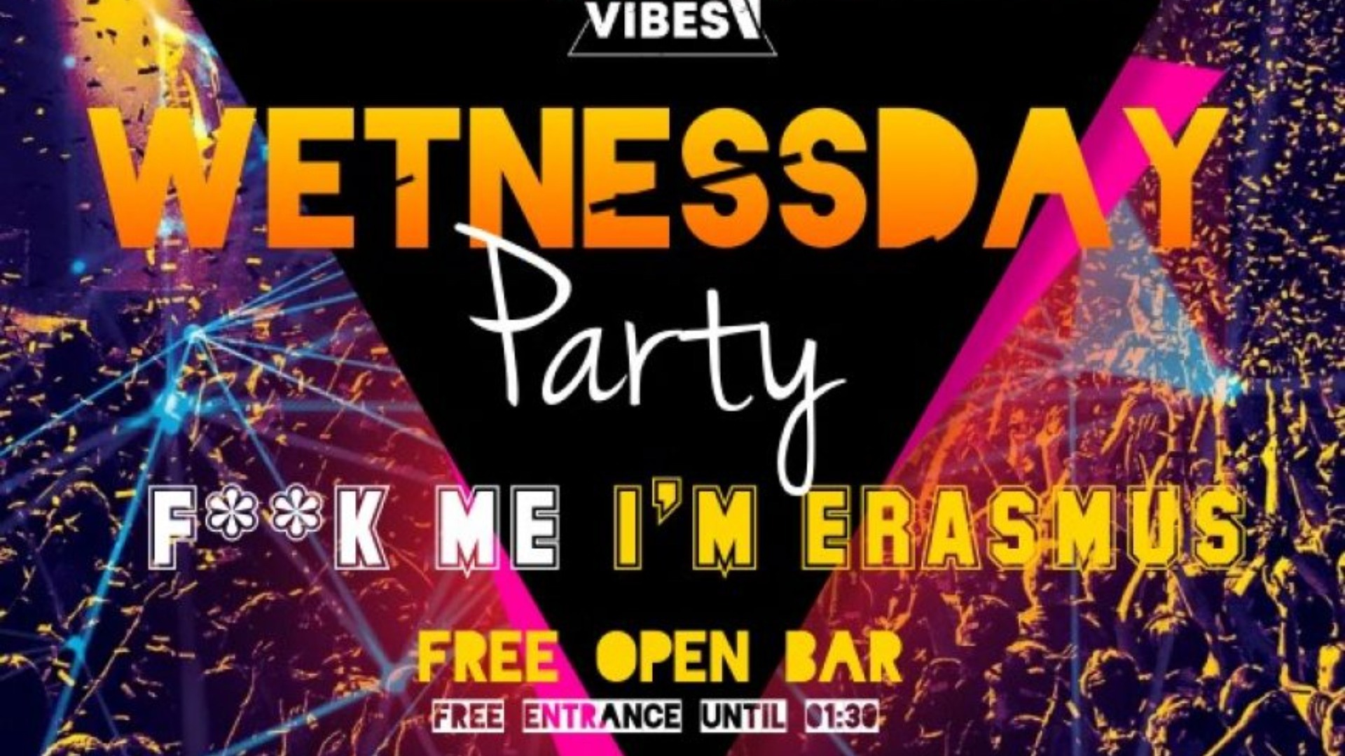 WETnessday Party - Fiesta Universitaria con barra libre! image