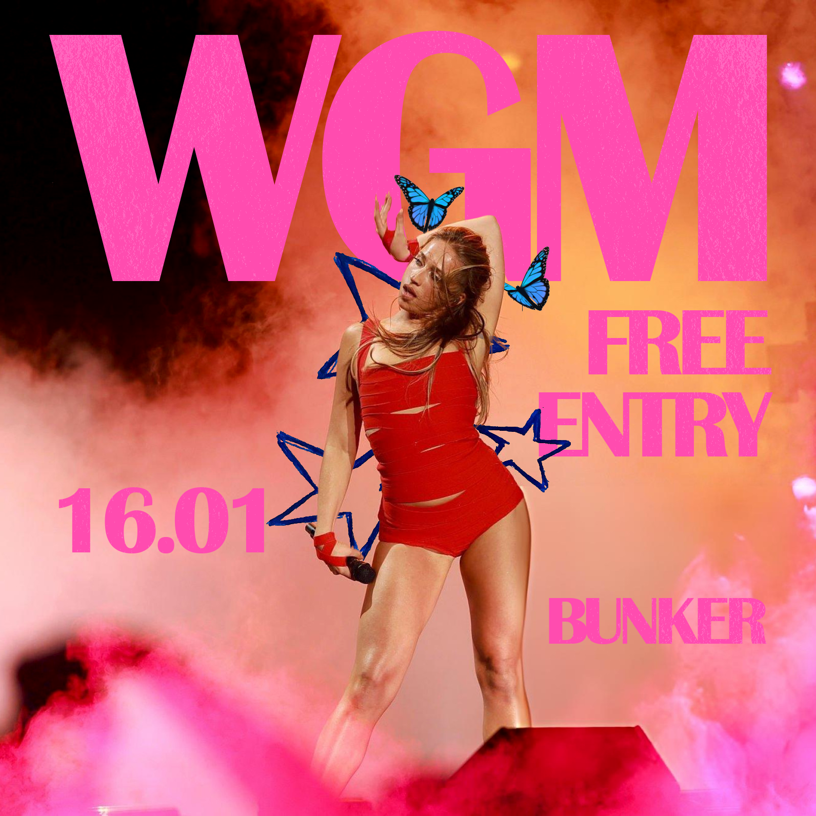 WGM NEW YEAR - VEN 16.01 @BUNKER image