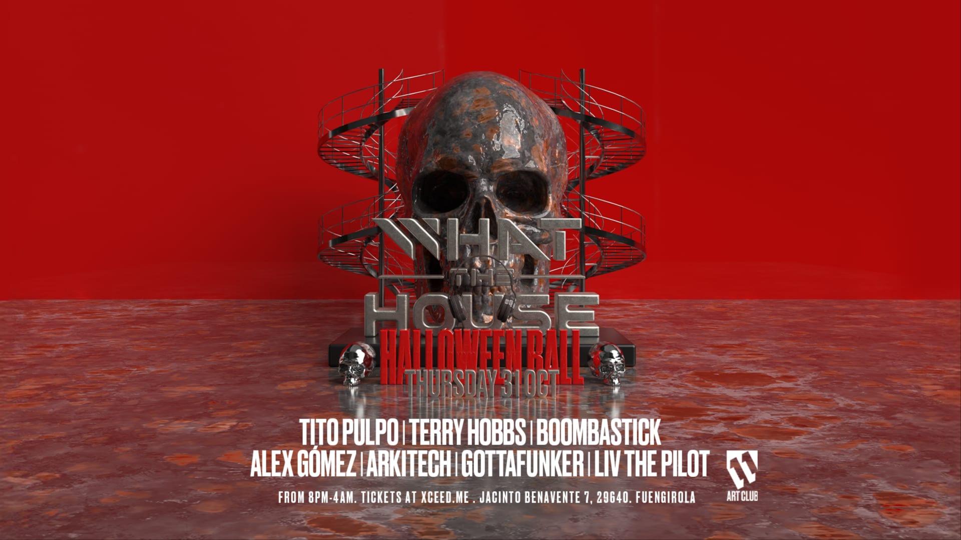 What The House - Halloween Ball W/ Tito Pulpo (Fuengirola) image