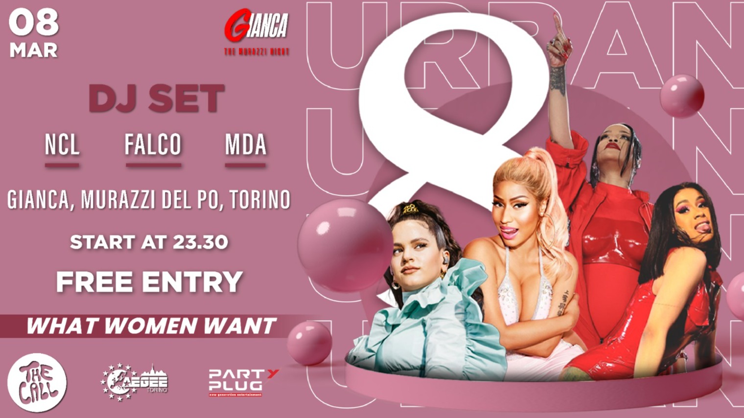 WHAT WOMEN WANT - 8 Marzo - Gianca Murazzi  image