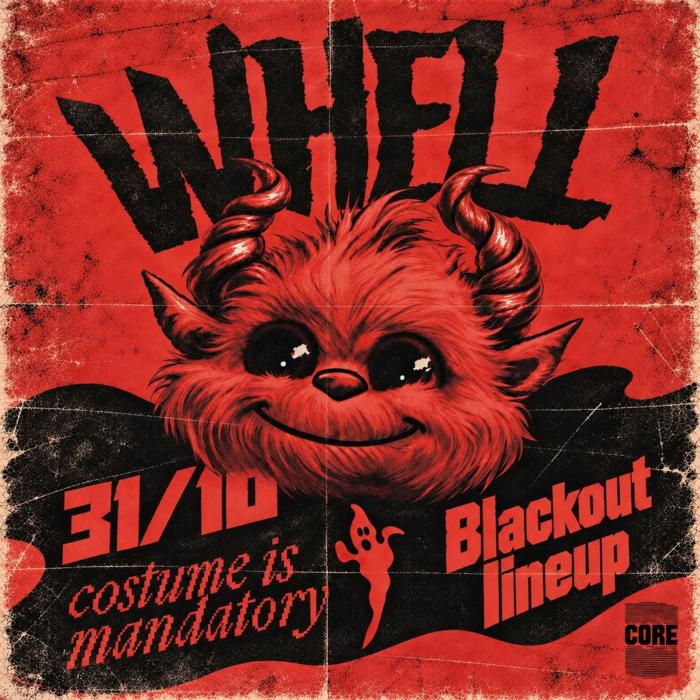 Cartel de Whell: Halloween Party en Core