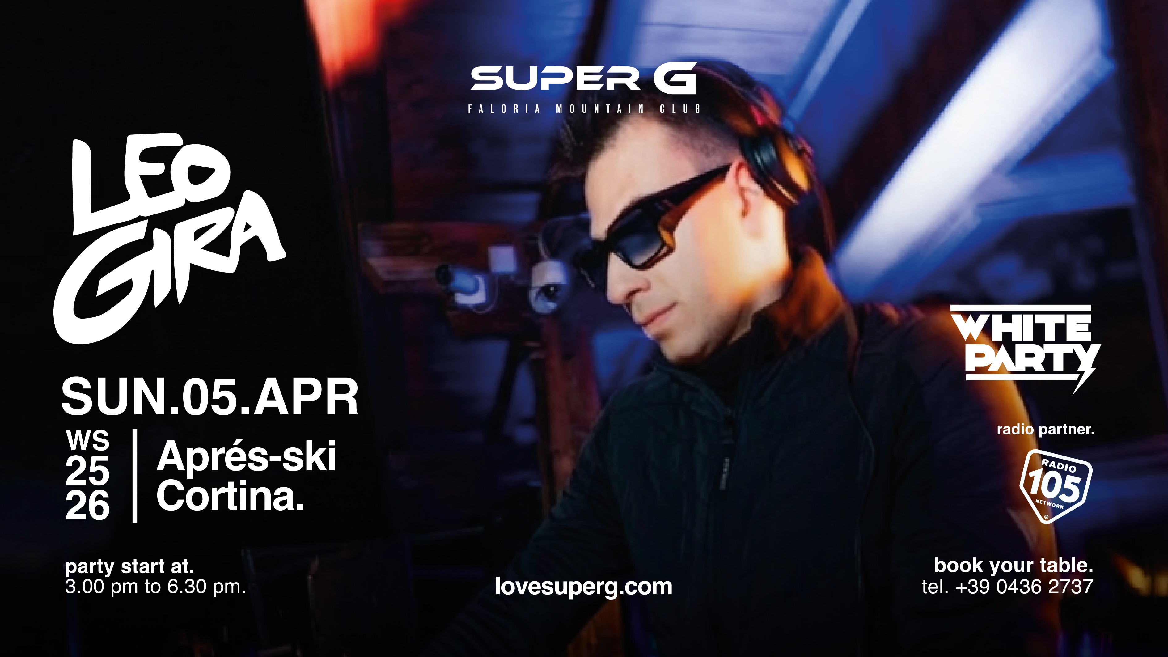 WHITE PARTY presents LEO GIRA @Super G image