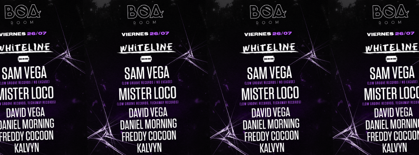 WhiteLine 26/07 @ BOA Room image