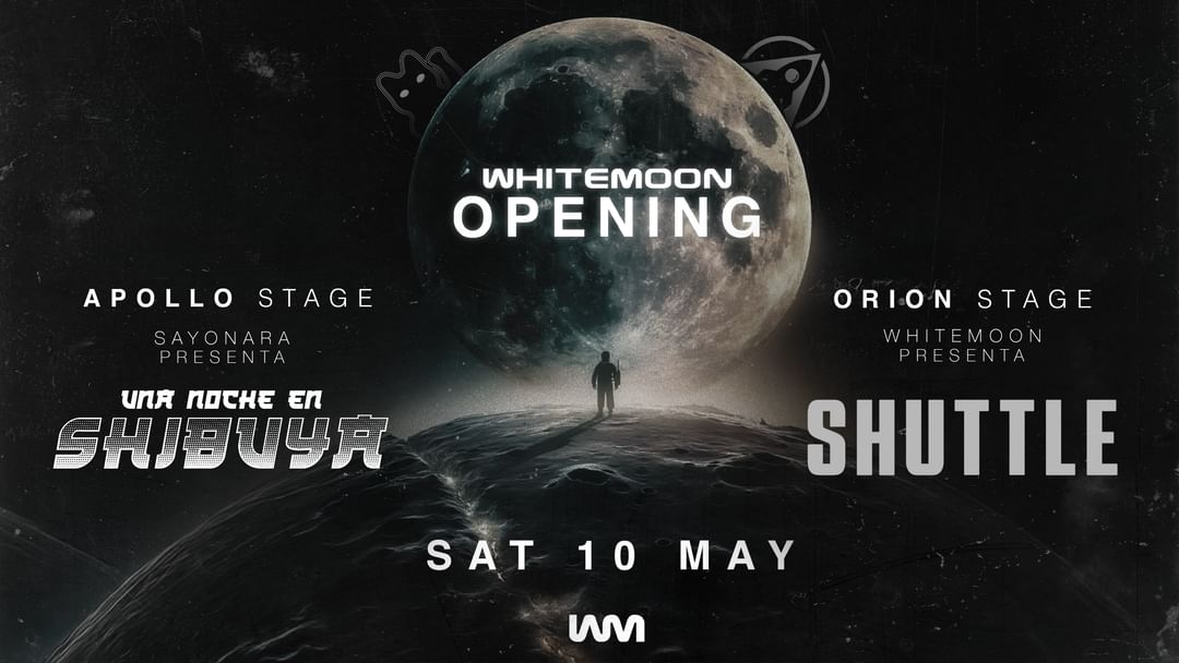 Couverture de l'événement WHITEMOON OPENING