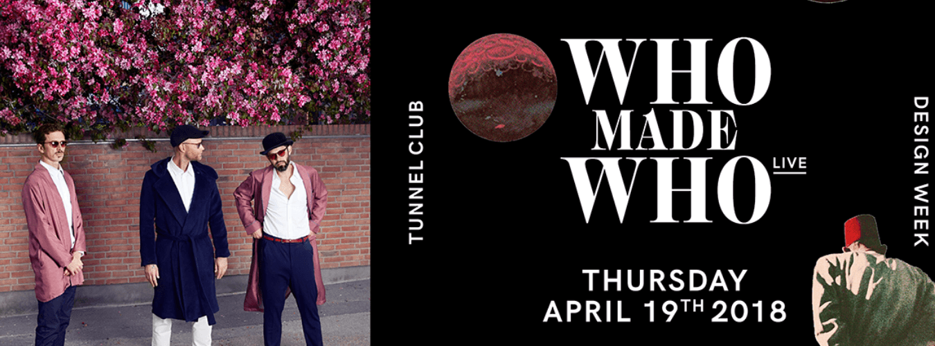 WhoMadeWho live at Tunnel Club, Milan image