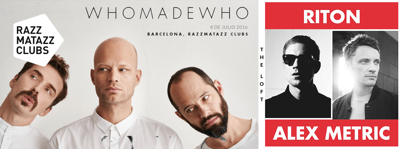 WhoMadeWho @ Razz Club | Riton & Alex Metric @ The Loft image