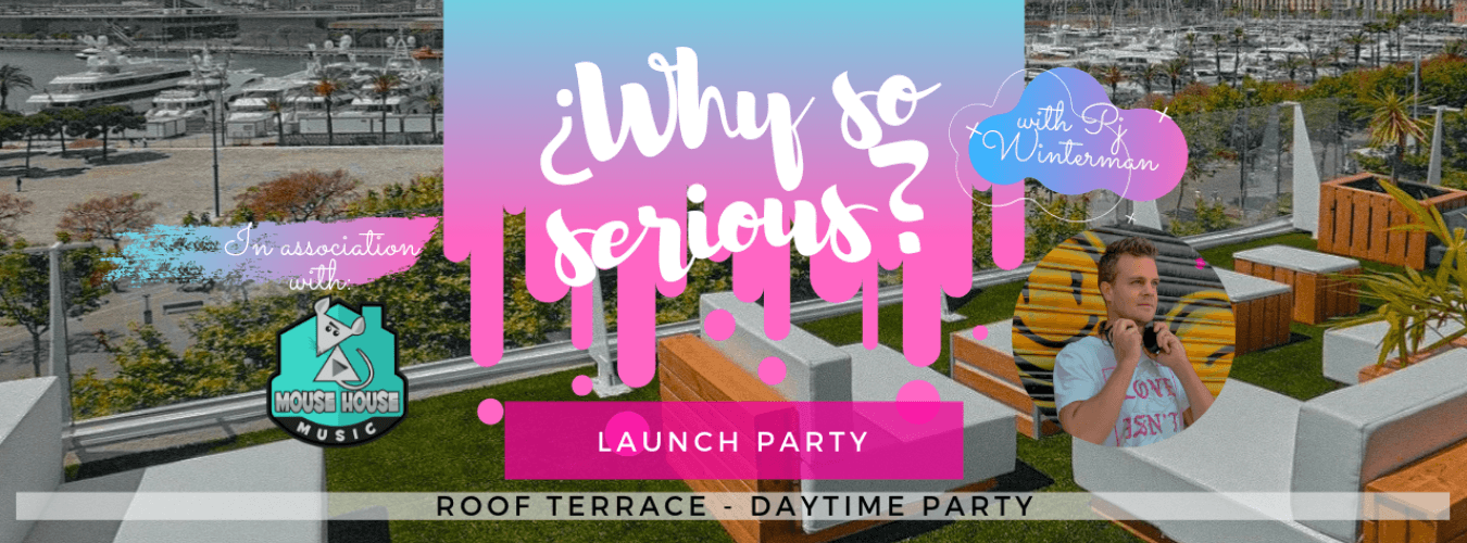 ¿Why So Serious? Rooftop Daytime Party image