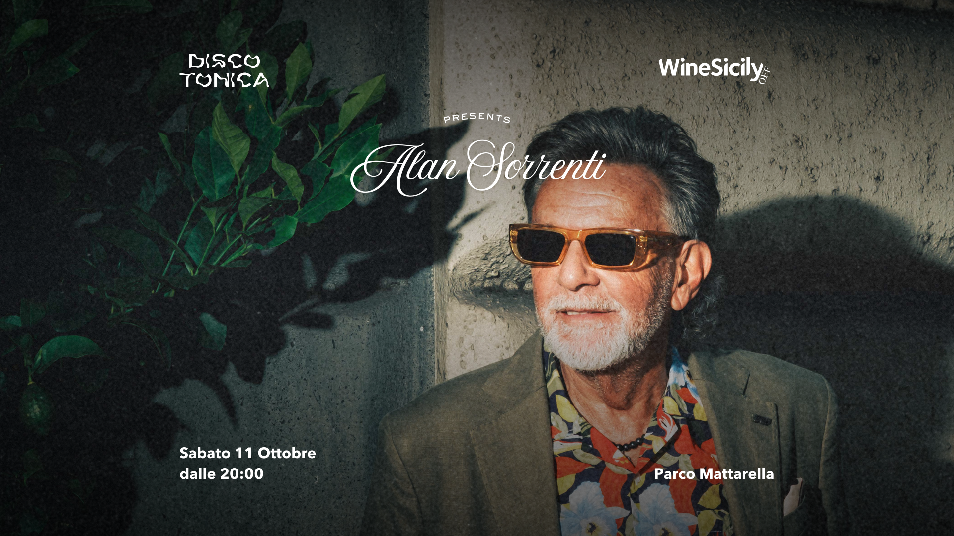 WINESICILY OFF// DISCO TONICA ALAN SORRENTI image