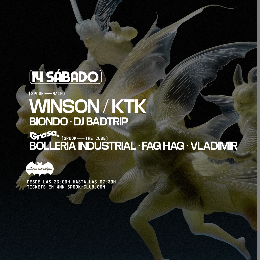 Winson + KTK + Biondo + DJ Badtrip & Grasa w/ Bollería Industrial + Fag Hag + Vladimir image