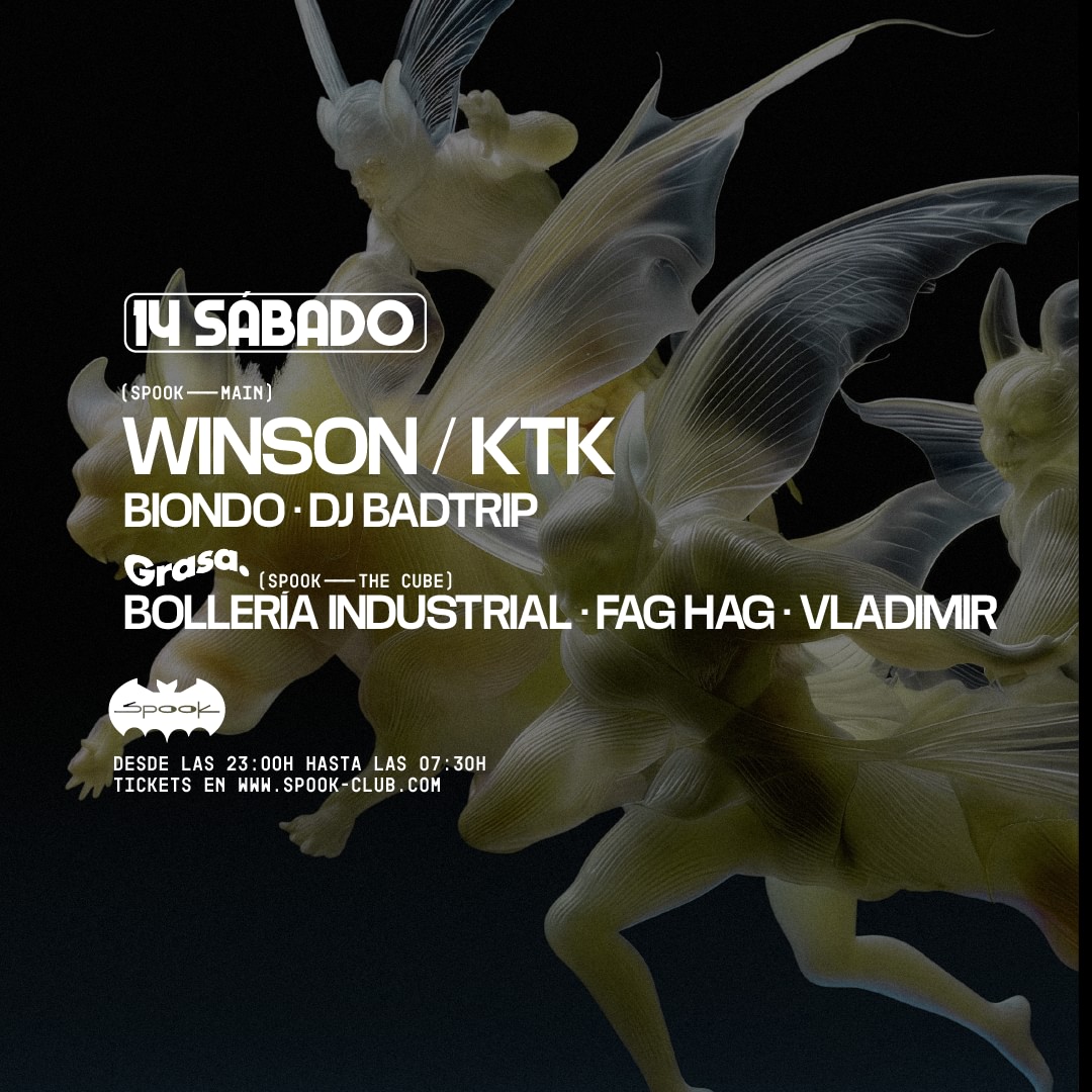 Winson + KTK + Biondo + DJ Badtrip & Grasa w/ Bollería Industrial + Fag Hag + Vladimir image