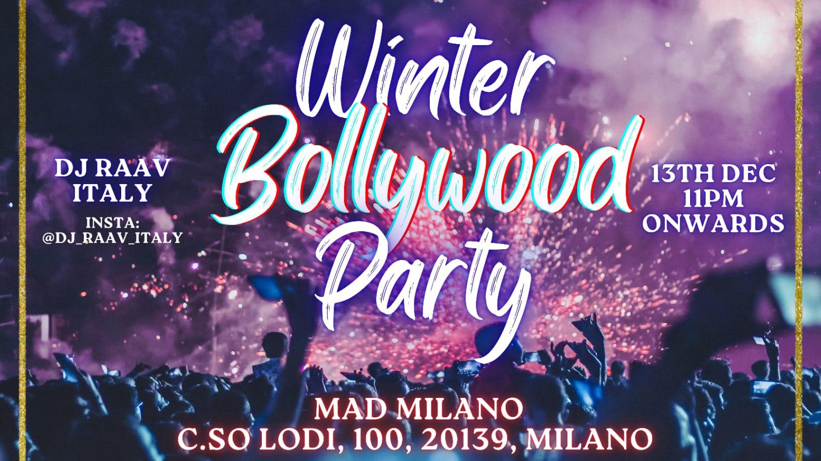 Winter Bollywood Party