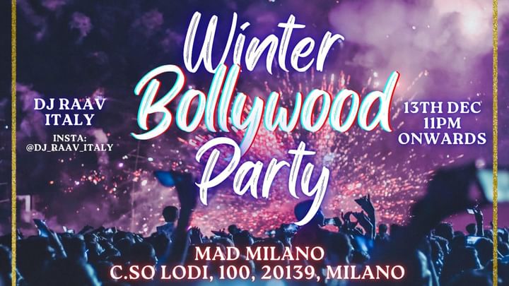 Cover for event: Winter Bollywood Party