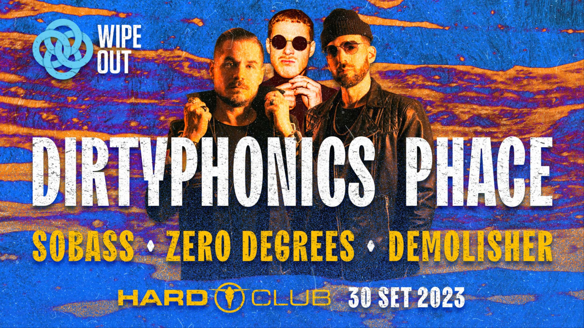 Wipeout Open Air presents Dirtyphonics + Phace :: Hard Club image