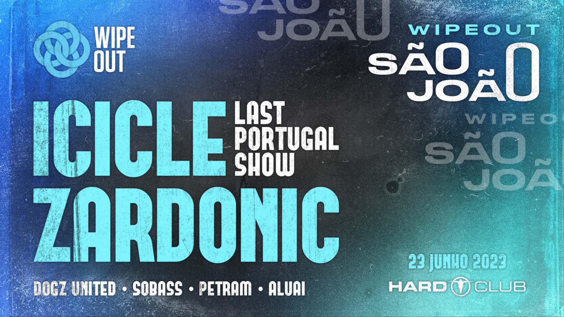 Wipeout Open Air S. João c/ Icicle (Last Portugal Show) + Zardonic image