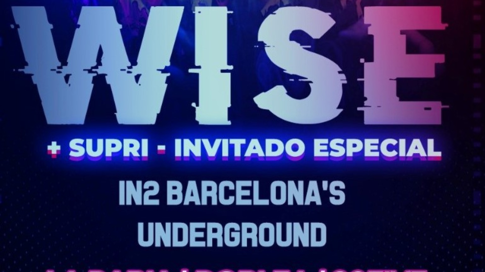 Wise x IN2 Barcelona's underground image