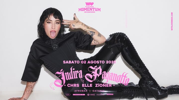 Cover for event: With Love presents MOMENTUM w/ INDIRA PAGANOTTO